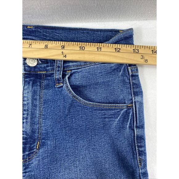 GAP Jeans Womens Jegging Size 2 R Mid Rise Blue Medium Wash Denim Stretch - Picture 8 of 12